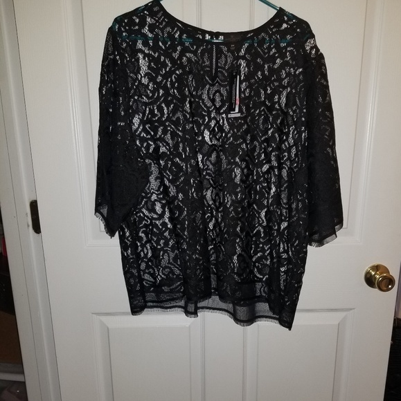 Worthington Tops - NWT Worthington Plus Size Black Top